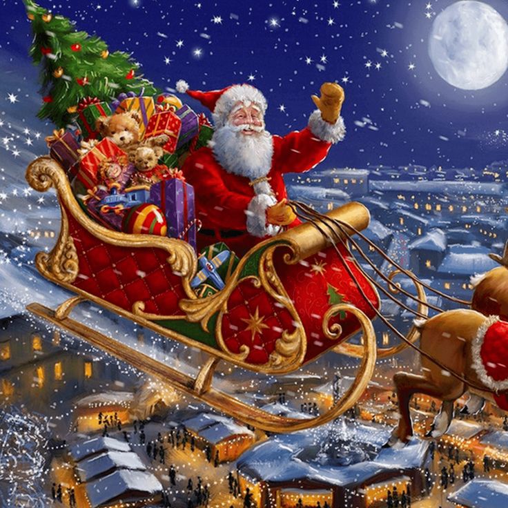 4 Imanes navideños
