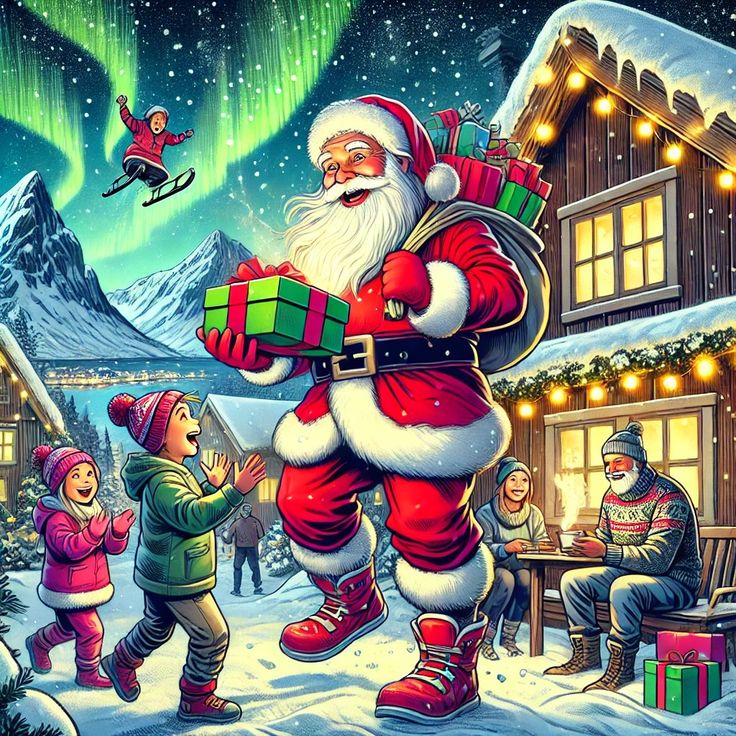 4 Imanes navideños